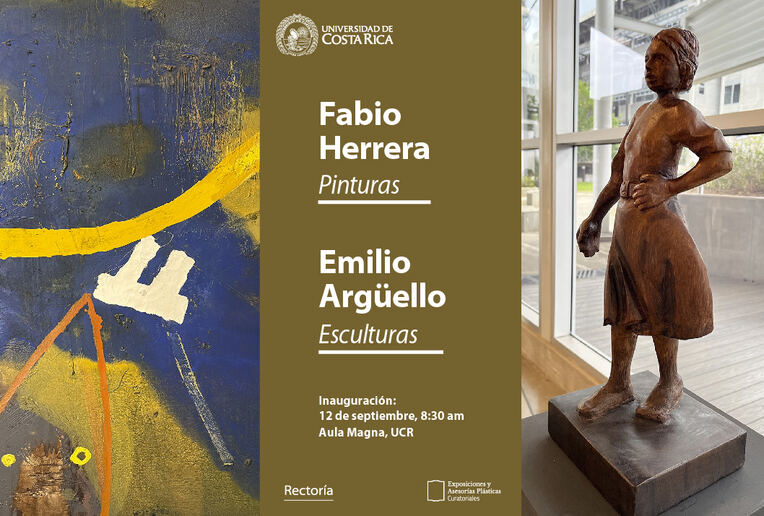 Pinturas de Fabio Herrera y esculturas de Emilio Argüello