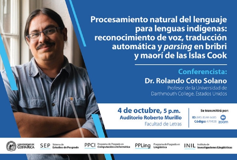 Conferencia: Procesamiento Natural del Lenguaje para Lenguas Indígenas: Reconocimiento de voz, …