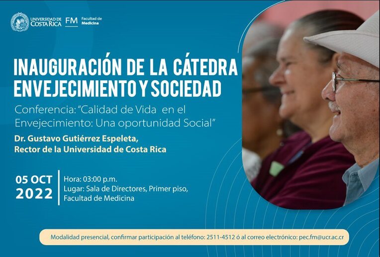 Conferencia: Inauguración de la Cátedra Envejecimiento y Sociedad