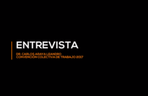 El Dr. Carlos Araya Leandro, vicerrector de Administración, conversa acerca de la negociación de …