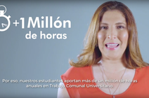 Nuestro estudiantado aporta más de un millón de horas anuales de Trabajo Comunal Universitario …