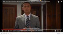 Hemos integrado una comisión que se dedicará a analizar la estructura salarial de la Universidad …