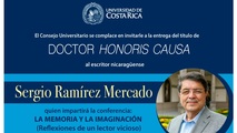 Acto Solemne de entrega del título de Doctor honoris causa al escritor, abogado y periodista …