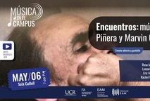  El concierto “Encuentros: música de Juan Piñera y Marvin Camacho” reunirá a compositores e …