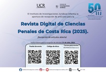  Fecha para la recepción de artículos: 31 de julio 