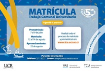  Requisitos para la prematrícula de TCU:  Tener aprobado el Seminario de Realidad Nacional 1, …
