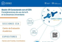  El Centro de Evaluación Académica (CEA) invita a la comunidad universitaria al espacio …