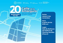 
En el marco de la celebración del 20 aniversario del TC-735:
Calle de la Amargura, hacia una …