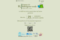 
En el marco de la "Semana del Hidrógeno Verde“ organizada
por la UCR, la Agencia Alemana …