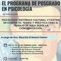 El curso se impartirá a partir del 23 de febrero