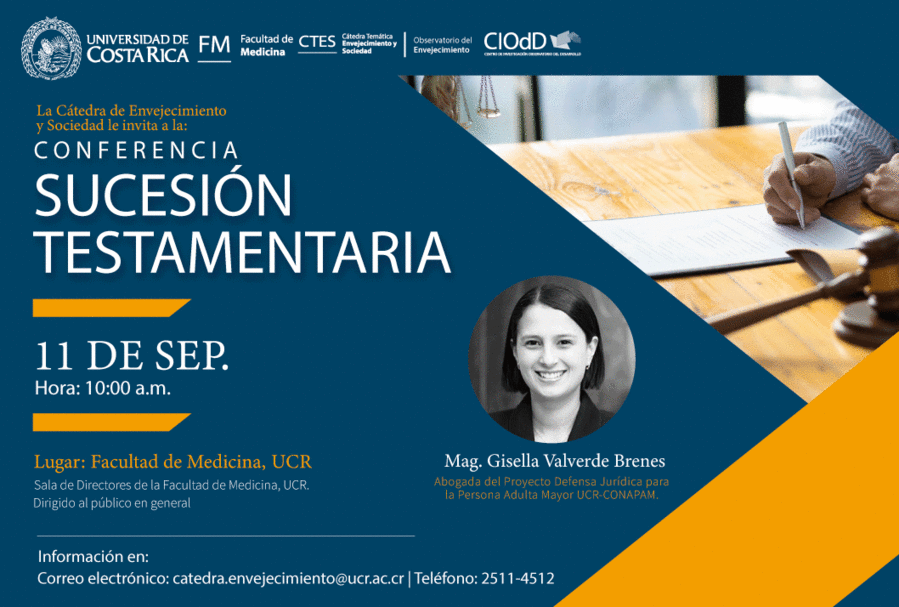 Conferencia: Sucesión testamentaria